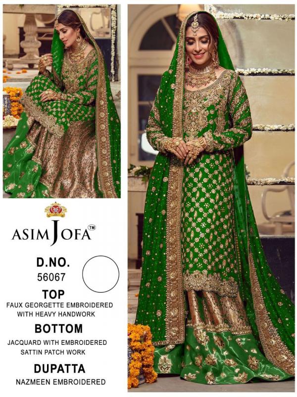 Asim Jofa 56067 Colours Georgette Designer Exclusive Salwar Suit